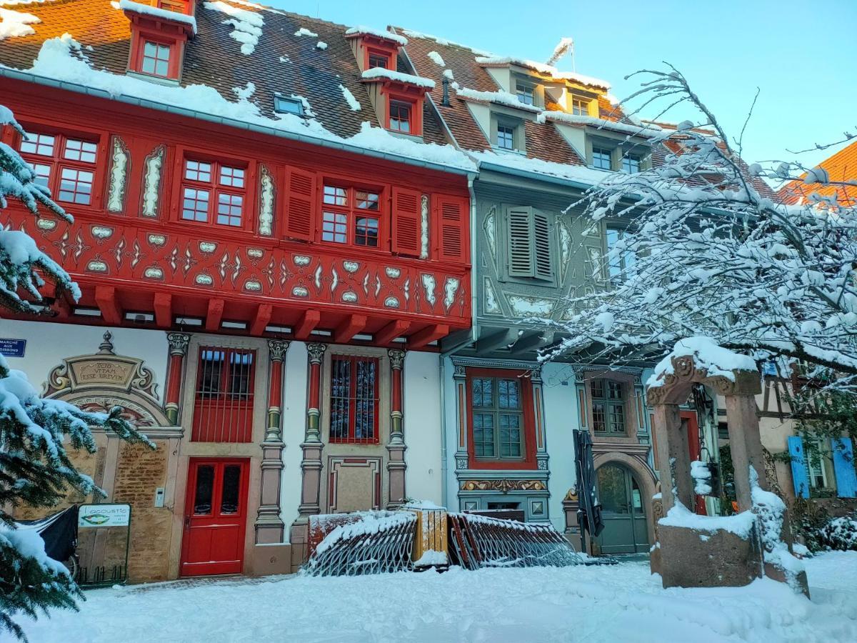La Maison Bleue, A 20 Mn De Strasbourg, Sur La Route Des Vins, Jusqu'A 6 Personnes, ซิลิสตาต์ ภายนอก รูปภาพ